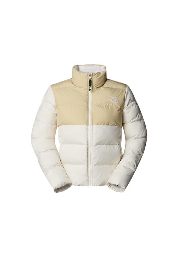 The North Face - Kurtka puchowa Kobieta THE NORTH FACE. Kolor: biały. Materiał: puch