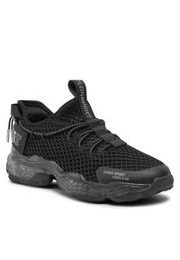 Philipp Plein - PHILIPP PLEIN Sneakersy SADS USC0522 STE003N Czarny. Kolor: czarny. Materiał: skóra