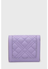 Love Moschino portfel damski kolor fioletowy. Kolor: fioletowy #3