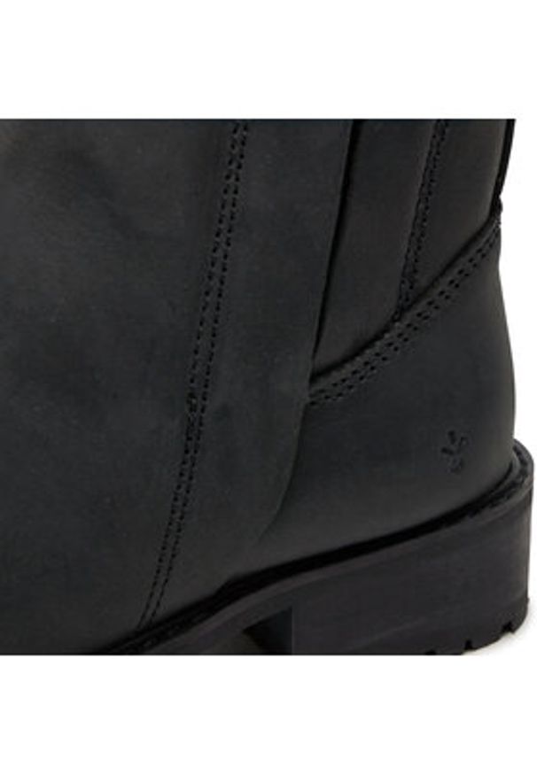 EMU Australia Sztyblety Pioneer Leather W11692 Czarny. Kolor: czarny. Materiał: skóra