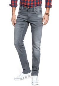 Mustang - SPODNIE MĘSKIE MUSTANG Oregon Tapered DENIM GREY 1009375 4500 313 #3