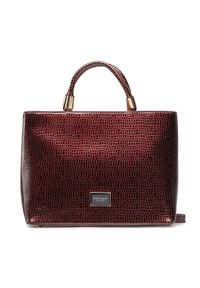 Monnari Torebka BAG0550-005 Bordowy. Kolor: czerwony. Materiał: skórzane #1
