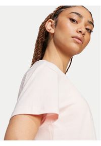 Adidas - adidas T-Shirt Essentials Small Logo JH3694 Różowy Slim Fit. Kolor: różowy. Materiał: bawełna