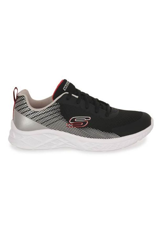 skechers - Buty treningowe damskie Skechers Bksr Microspec. Zapięcie: sznurówki. Kolor: czarny. Materiał: materiał, tkanina, syntetyk, guma. Szerokość cholewki: normalna