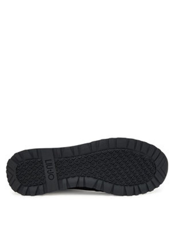 Liu Jo Sneakersy Maxi Wonder Low 02 BF5015 TX493 Czarny. Kolor: czarny. Materiał: skóra, zamsz