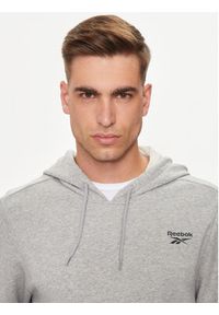 Reebok Bluza Left Chest 100067634 Szary Regular Fit. Kolor: szary. Materiał: bawełna #3