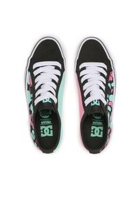 DC Sneakersy Manual Platform ADJS300280 Czarny. Kolor: czarny. Obcas: na platformie #6