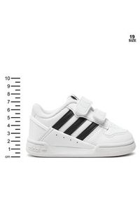 Adidas - adidas Sneakersy Team Court 2 Str Cf I ID6637 Biały. Kolor: biały. Materiał: skóra #5
