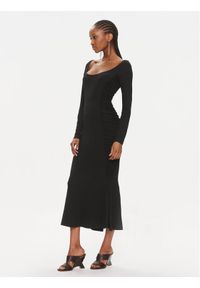 Pinko Sukienka koktajlowa Antiope 103101 A1L0 Czarny Regular Fit. Kolor: czarny. Materiał: wiskoza. Styl: wizytowy #1