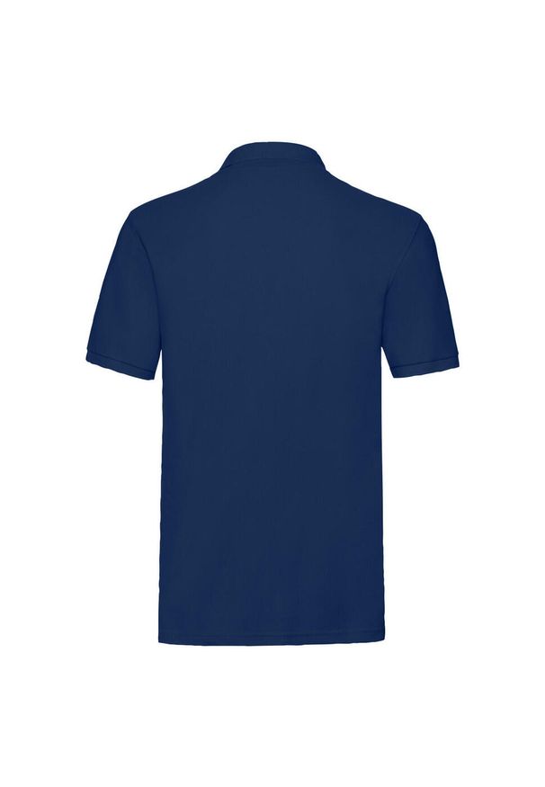 FRUIT OF THE LOOM - Koszulka Polo Premium Unisex Dla Dorosłych. Typ kołnierza: polo. Kolor: niebieski