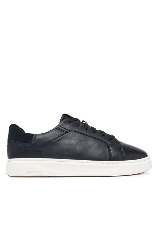 Clarks Sneakersy Code C Lace. 26320233 Czarny. Kolor: czarny. Materiał: skóra