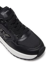 Pinko - PINKO Sneakersy Gem 07 SS0055 P073 Czarny. Kolor: czarny. Materiał: materiał #4