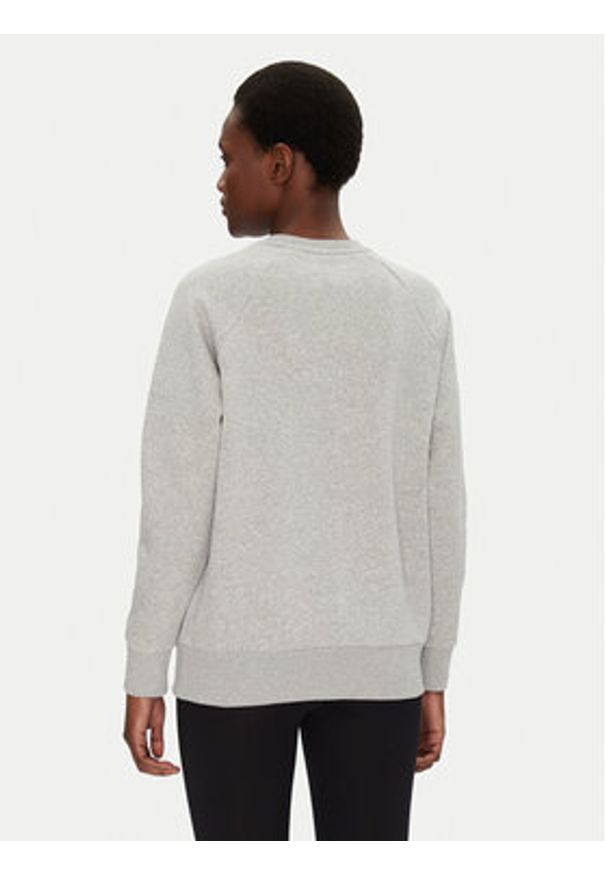 Under Armour Bluza Rival Fleece Crew 1379508 Szary Loose Fit. Kolor: szary. Materiał: bawełna