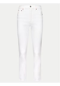 GAP - Gap Jeansy 570955-00 Biały Slim Fit. Kolor: biały