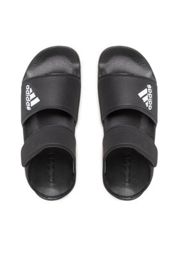 Adidas - adidas Sandały Adilette Sandal K GW0344 Czarny. Kolor: czarny. Materiał: materiał