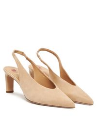 HÖGL Czółenka Cailee 9-106812 Beżowy. Kolor: beżowy. Materiał: zamsz, skóra #5