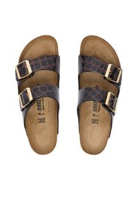 Birkenstock Klapki Arizona 1032864 Czarny. Kolor: czarny. Materiał: lakier, skóra #3