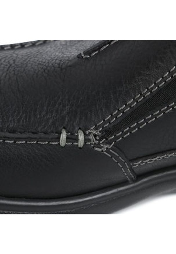 Clarks Półbuty Cotrell Free 261315937 Czarny. Kolor: czarny. Materiał: skóra