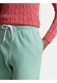 Polo Ralph Lauren Spodnie dresowe 211935585004 Zielony Regular Fit. Kolor: zielony. Materiał: bawełna #4
