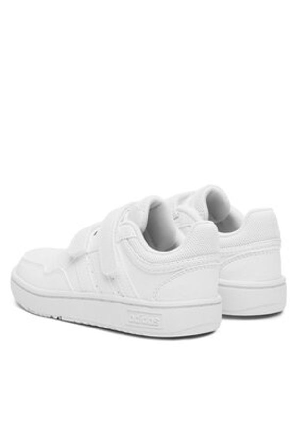 Adidas - adidas Sneakersy Hoops Lifestyle Basketball Hook-and-Loop GW0436 Biały. Kolor: biały. Materiał: materiał. Sport: koszykówka