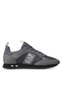 EA7 Emporio Armani Sneakersy X8X027 XK050 Q746 Szary. Kolor: szary. Materiał: materiał