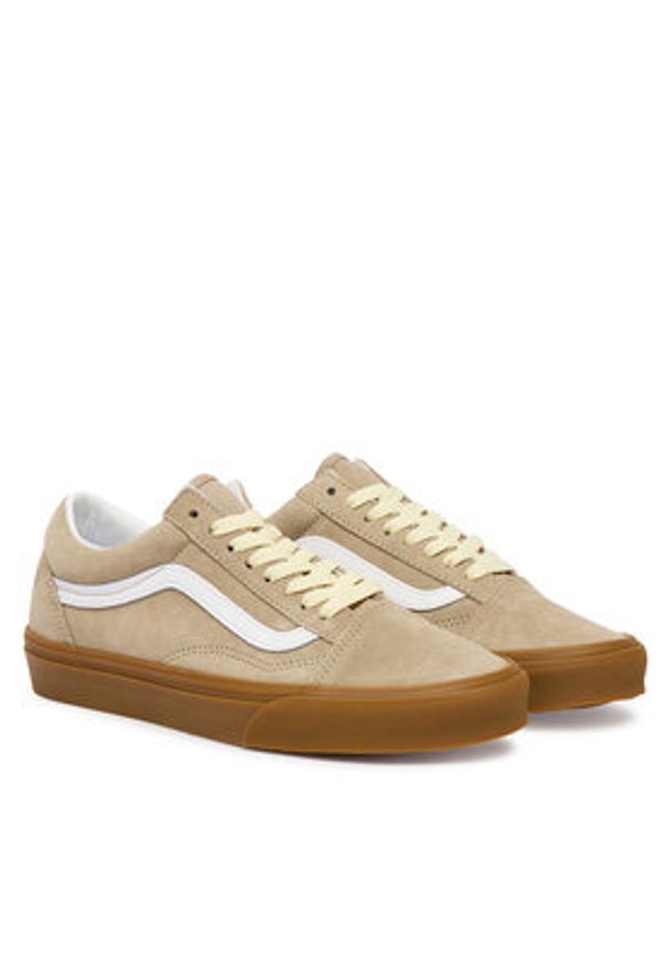 Vans Sneakersy Old Skool VN000D6W1O31 Szary. Kolor: szary. Materiał: skóra. Model: Vans Old Skool