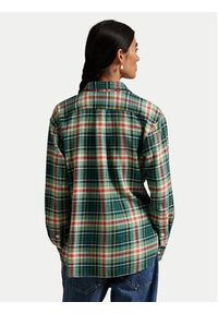 Polo Ralph Lauren Koszula 211A95156002 Zielony Relaxed Fit. Typ kołnierza: polo. Kolor: zielony. Materiał: bawełna