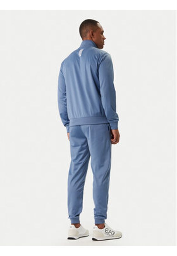 EA7 Emporio Armani Dres 8NPV65 PJHCZ UB064 Niebieski Regular Fit. Kolor: niebieski. Materiał: syntetyk