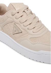 Guess Sneakersy FLFMR9 FAL12 Beżowy. Kolor: beżowy. Materiał: skóra #4