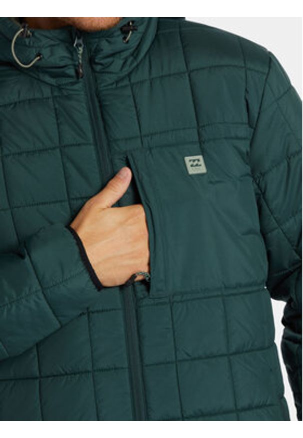 Billabong Kurtka przejściowa Journey Puffer ABYJK00162 Zielony Regular Fit. Kolor: zielony. Materiał: syntetyk