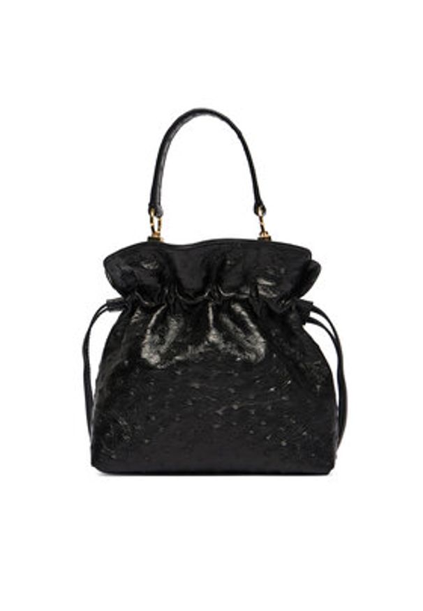 Elisabetta Franchi Torebka BS-51N-62E2-V600cza Czarny. Kolor: czarny. Materiał: skórzane