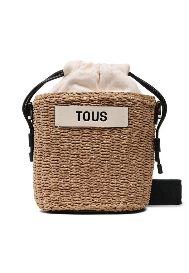 Tous - Torebka TOUS. Kolor: beżowy