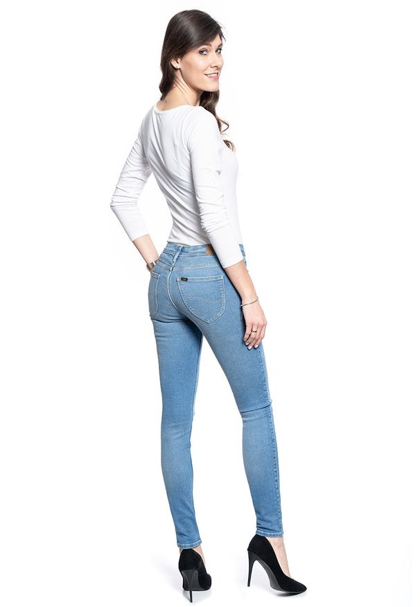 Lee - LEE JODEE DAMSKIE SPODNIE JEANSOWE L529PQQP 112112062