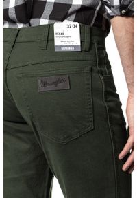 Wrangler - WRANGLER SPODNIE MĘSKIE TEXAS MOSS GREEN W121TA221 112126200 #10