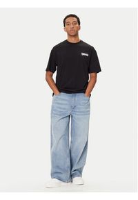Hugo - HUGO T-Shirt Nyrotee 50549769 Czarny Loose Fit. Kolor: czarny. Materiał: bawełna #3