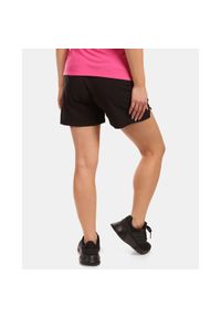 Szorty damskie Kilpi Minisi. Kolor: czarny. Materiał: nylon. Sport: turystyka piesza #1