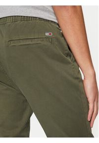 Tommy Jeans Joggery Austin DM0DM20283 Zielony Slim Fit. Kolor: zielony. Materiał: bawełna #5
