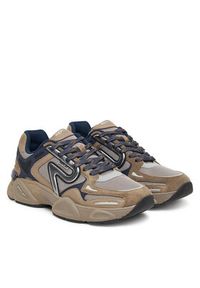 Replay - REPLAY Sneakersy GMS9M .000.C0018T Granatowy. Kolor: niebieski. Materiał: materiał #3