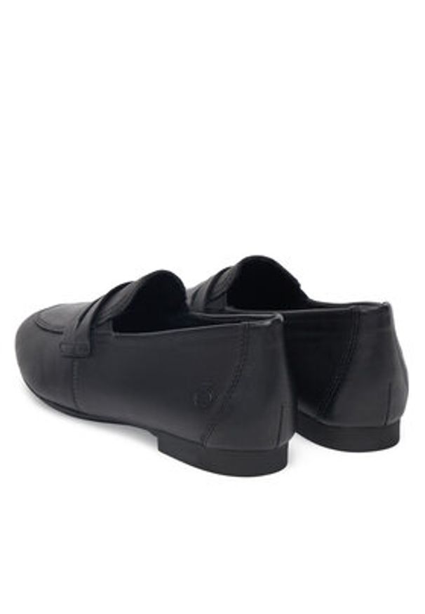 Remonte Lordsy D0K02-01 Czarny. Kolor: czarny. Materiał: skóra