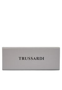 Trussardi Jeans - Trussardi Okulary przeciwsłoneczne TSW9056 Czarny. Kolor: czarny #4