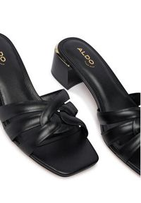 Aldo Klapki Hanne 13917593 Czarny. Kolor: czarny. Materiał: skóra #4