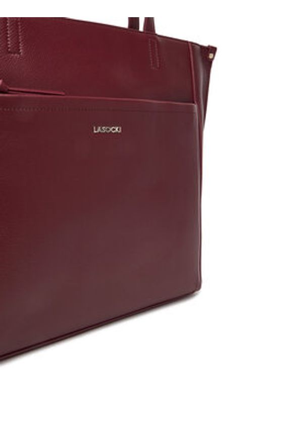Lasocki Torebka C-LSK-L-001-08 Bordowy. Kolor: czerwony