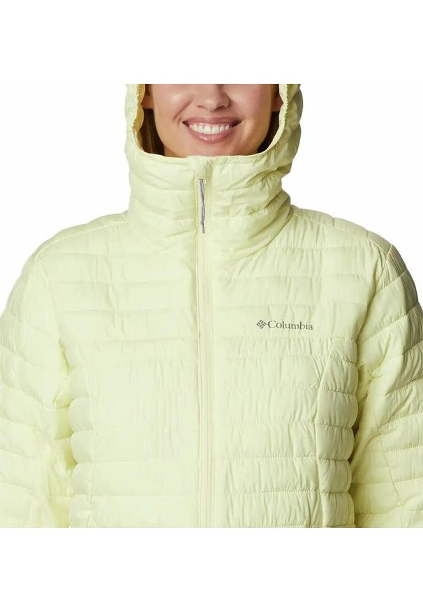 columbia - Kurtka Sportowa Puchowa Columbia Silver Falls. Kolor: żółty. Materiał: puch