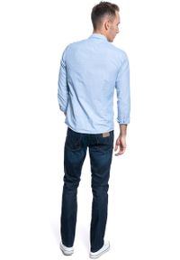 Wrangler - MĘSKIE SPODNIE JEANSOWE WRANGLER ICONS BLUE BLONE W1MZXG313