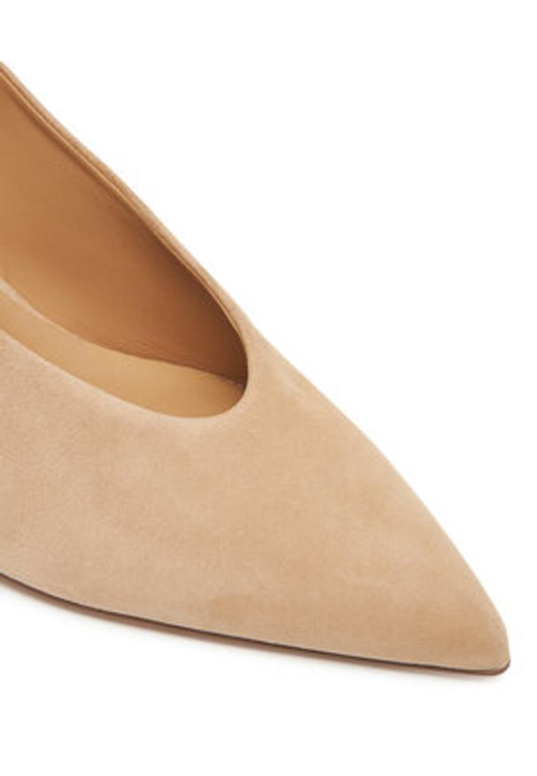 HÖGL Czółenka Cailee 9-106812 Beżowy. Kolor: beżowy. Materiał: zamsz, skóra