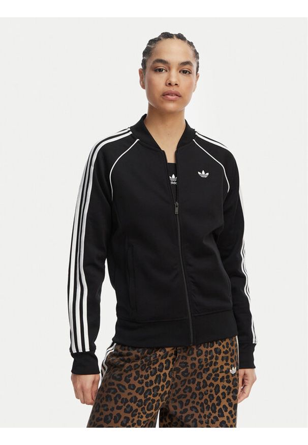 Adidas - adidas Bluza adicolor SST Classic KD7986 Czarny Regular Fit. Kolor: czarny. Materiał: syntetyk