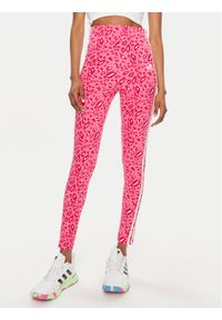 Adidas - adidas Legginsy Essentials IS2151 Różowy Slim Fit. Kolor: różowy. Materiał: bawełna #1