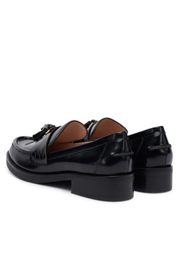 Coccinelle Loafersy E4 PF2 16 04 01 001 Czarny. Kolor: czarny. Materiał: skóra