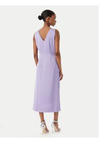 Rinascimento Sukienka koktajlowa CFC0122928003 Fioletowy Regular Fit. Kolor: fioletowy. Materiał: syntetyk. Styl: wizytowy #6