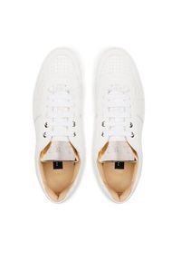 Philipp Plein - PHILIPP PLEIN Sneakersy Lo-Top Sneaker AABS MSC3715 PLE010N Biały. Kolor: biały. Materiał: skóra #3